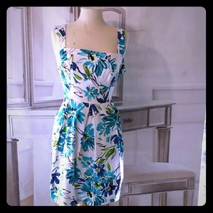 @;) Cute spring knee length flower dress jcpenny